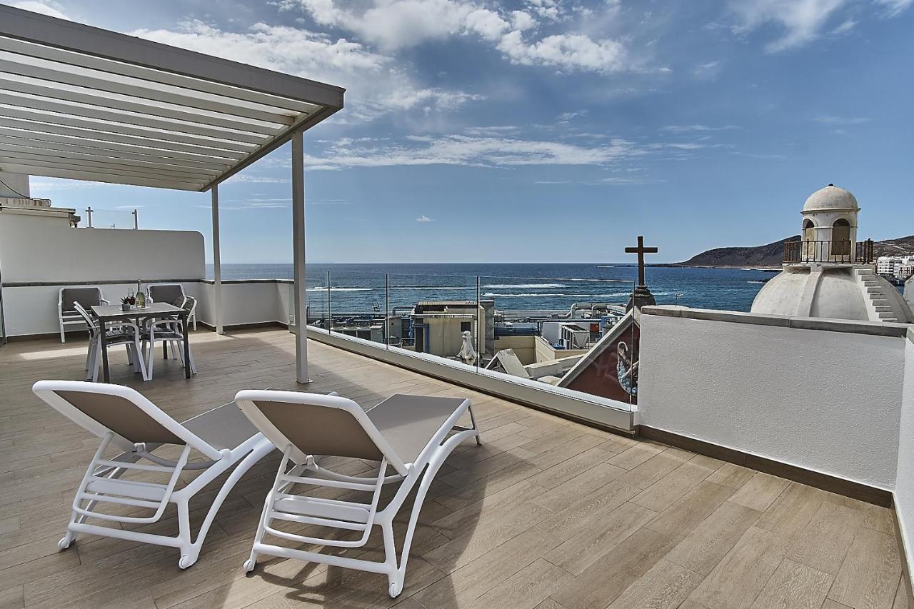 Malibu Canteras Atico 23 Vista Mar - Seaview Penthouse (Adults Only) Лас-Пальмас-де-Гран-Канария Экстерьер фото